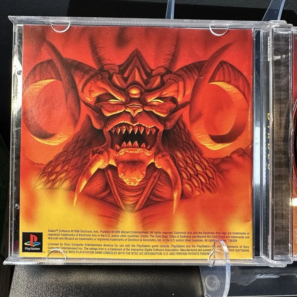 Diablo (PS1 Sony PlayStation 1) CIB Complete with/Reg Card Excellent Condition